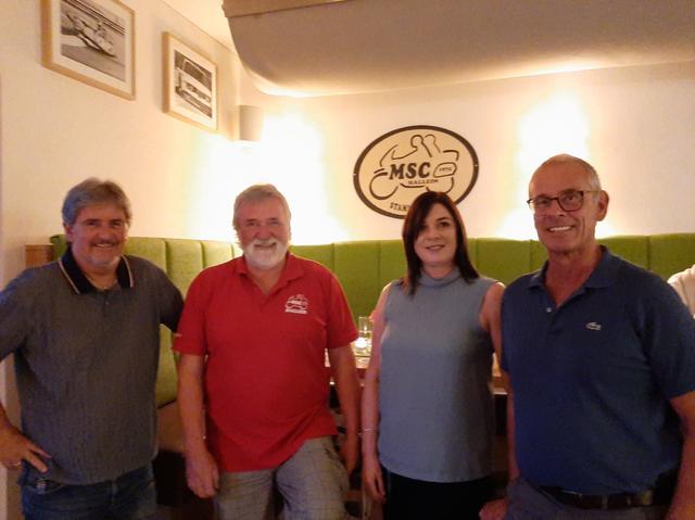Aaron Zimmerling, Charly Hofstadler, Ingrid Zimmerling und Peter Egger.