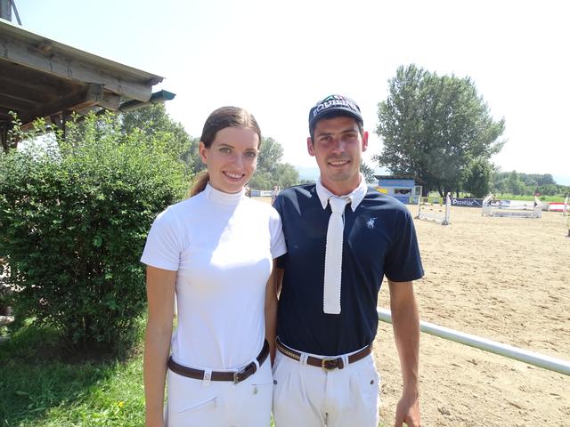 Sarah Rechberger und Elliot Shrimptom