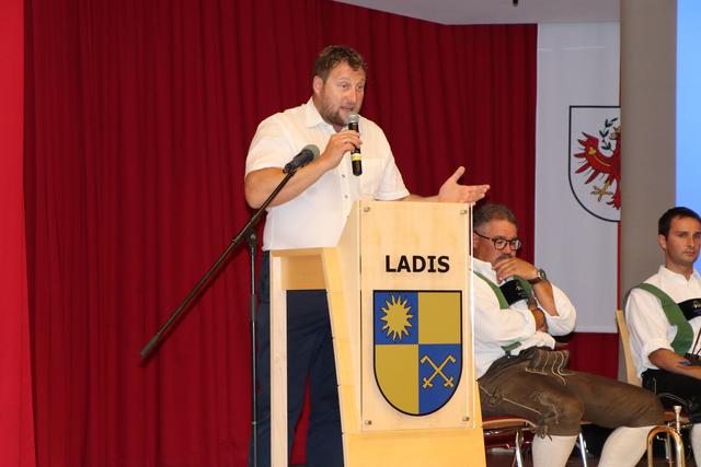 Der Lader Bgm. Florian Klotz | Foto: Othmar Kolp