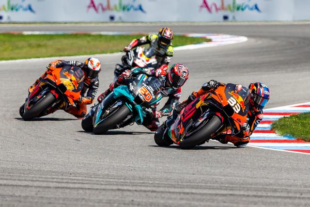 Binder holt den ersten MotoGP-Sieg für KTM.  | Foto: KTM Factory Racing