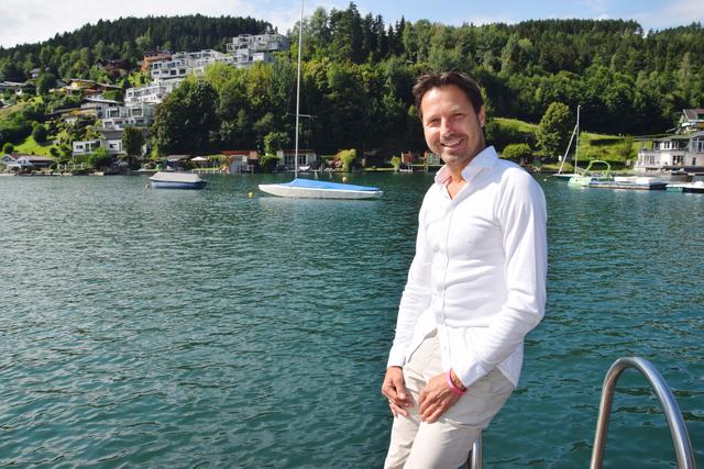 Urlaub zu Hause am Millstätter See: Markus Unterdorfer-Morgenstern führt in Seeboden ein Immobilien-Unternehmen. | Foto: Kowal