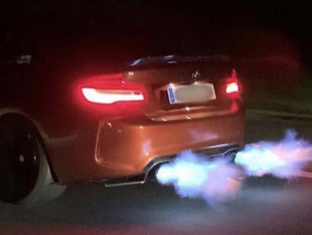 Die Polizei konnte den "Roadrunner" im Bezirk stoppen.