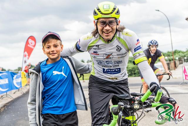 Thomas Jaklitsch beim Zieleinlauf mit David | Foto: KK