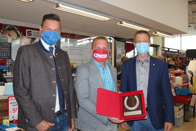 Michael Gruber, Gerald Staudinger, Leo Bimminger (v.li.)