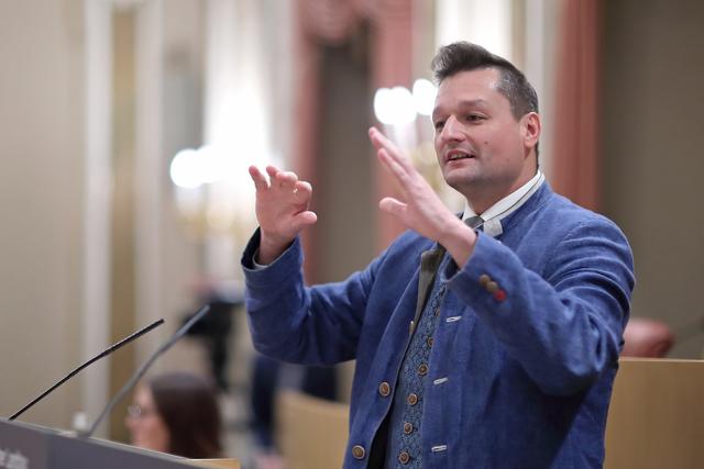 FPÖ-Bezirksvorsitzender Michael Gruber