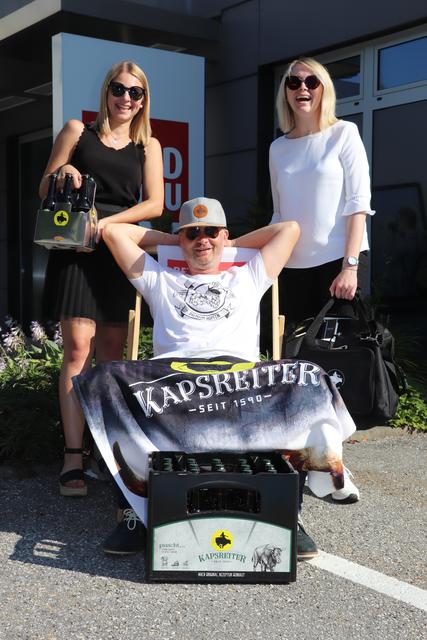 Kapsreiter Bier verlost fünf Urlaubs-Bier-Pakete.