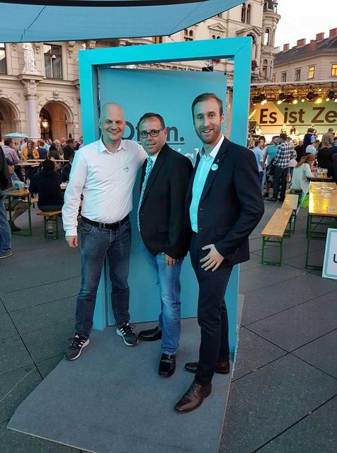 Der Präsident der IPM International Dr. Philipp Depisch sowie der Präsident des Ausseer Kreis Christian Gaisberger und der Geschäftsführer des Ausseer Kreis Niklas Lierzer (v.l.n.r) bei einem Treffen im Vorjahr. 
 | Foto: KK