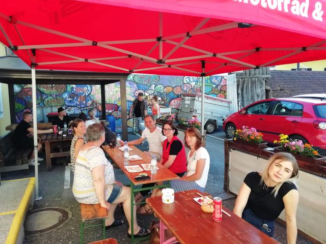 Grillfest für die Corona-Helfer