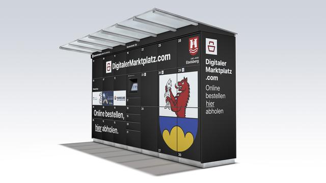 3D-Visualisierung einer Abholstation