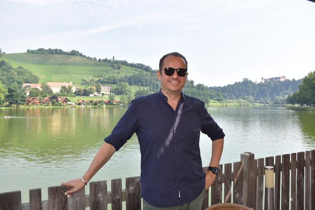 Franz Prasser möchte den Sulmsee auch für die Zukunft fit halten. | Foto: Waltraud Fischer