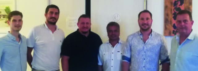 V.l.n.r.: Flucher, Zirngast, Fröhlich, Langbauer, Sokulskyj und Novak.