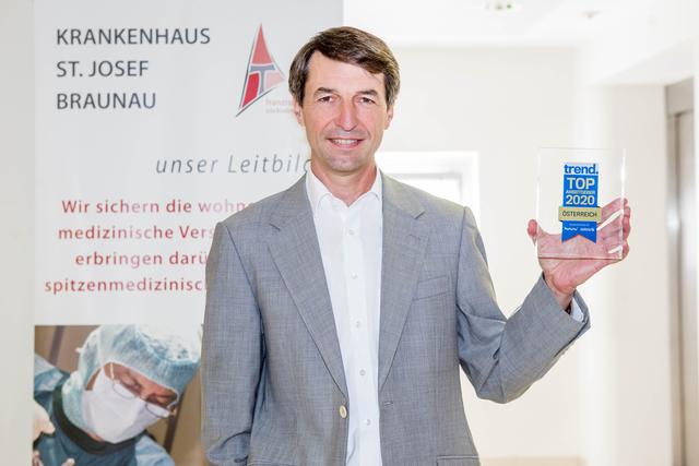 Erwin Windischbauer, Geschäftsführer im Krankenhaus Braunau.