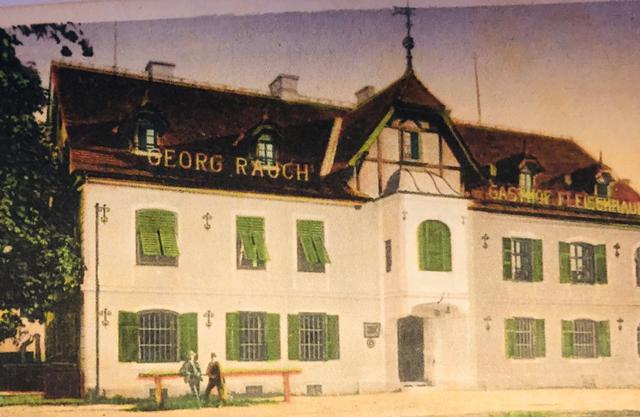 Alte Postkartenansicht vom Gasthof: Die Zukunft des geschichtsträchtigen Gebäudes liegt in der Hand der Semriacher.