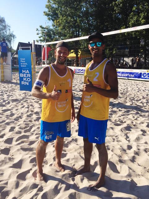 Tommy Kunert holte mit Leo Williams Rang 5 in Wolfurt