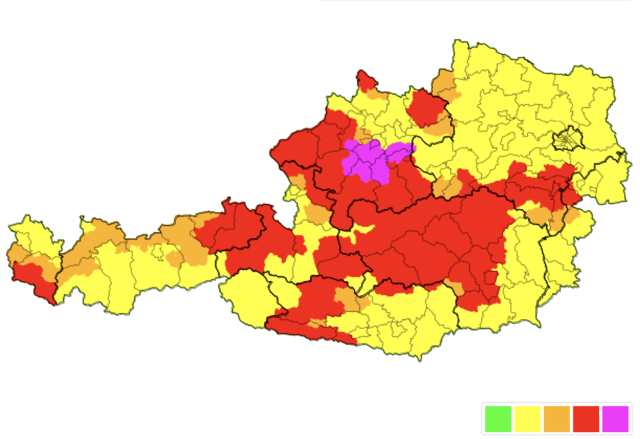 Unwetteralarm Heftige Gewitter Ziehen Vom Alpenvorland Nach Osten Wieden unwetteralarm-heftige-gewitter-ziehen-vom-alpenvorland-nach-osten-wieden