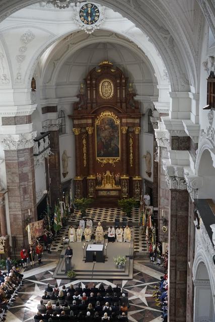Der Hohe Frauentag in Innsbruck beginnt um 9 Uhr mit einem Festgottesdienst in der Jesuitenkirche. | Foto: Erich Staudinger