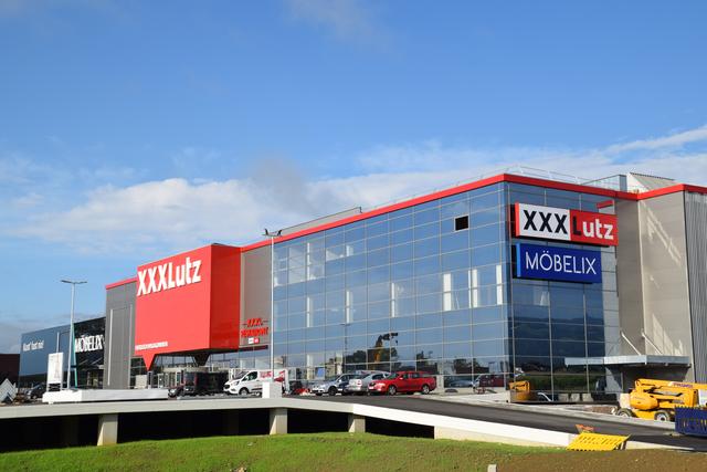 Im Süden von Wolfsberg wurde der Bau des neuen Einrichtungshauses in weniger als zwölf Monaten umgesetzt. | Foto: Koller