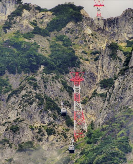Untersbergseilbahn - Seilstützen | Foto: HKroBild