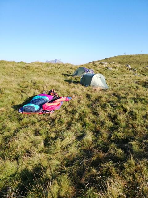 Ärgerlich und noch dazu streng verboten: Camping-Abenteuer auf der Figl. | Foto: privat