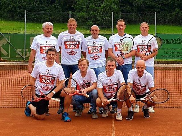 Aufsteiger in die Landesliga B: die 45+-Mannschaft des TC Vordersdorf | Foto: Franz Krainer