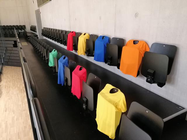 Ungewohntes Bild: Die Zuseher im Raiffeisen Sportpark feuern die Teams künftig neben T-Shirts an. | Foto: Sportunion Steiermark