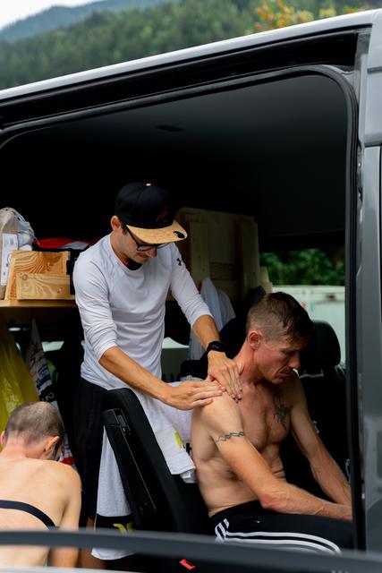 Christoph Mühringer begleitet das Team in diesem Jahr als Physiotherapeut. | Foto: CLR Sauwald