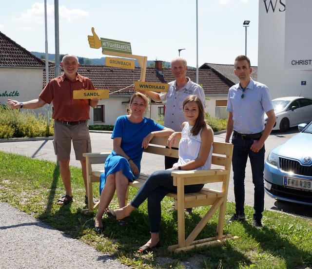 Mitfahrbankerl in Freistadt | Foto: Stadtgemeinde Freistadt