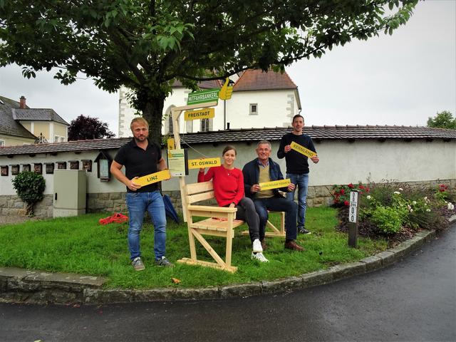 Mitfahrbankerl in Lasberg | Foto: EBF