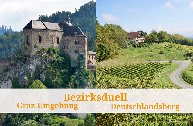 Im Duell treten Graz-Umgebung und Deutschlandsberg gegeneinander an.