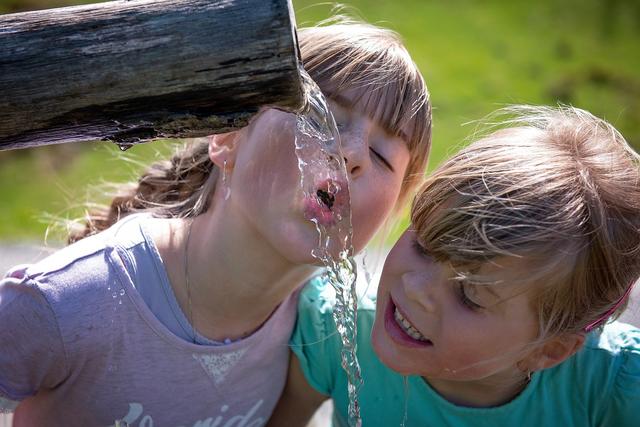 Wasser sollte von den Eltern für Kinder immer leicht zugänglich zur Verfügung gestellt werden. Einen bis 1,5 Liter Wasser pro Tag trinken wird Kindern und Jugendlichen empfohlen. | Foto: Symbolbild: Pixabay