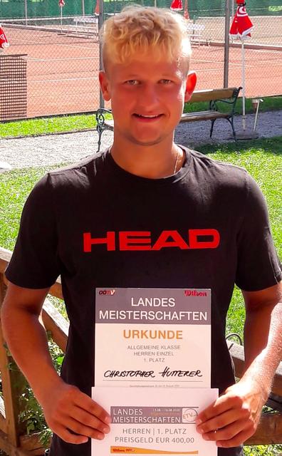 Christopher Hutterer | Foto: UTC Vorchdorf