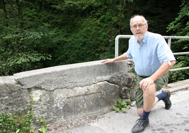 Michael Neureiter setzt sich für die Denkmäler ein: Die Riesenschmiedstraße ist ein Baudenkmal des 19. Jahrhunderts. | Foto: Michael Neureiter