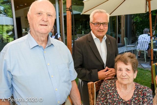 Gertrude und Anton Schwab feierten die Diamantene Hochzeit. 