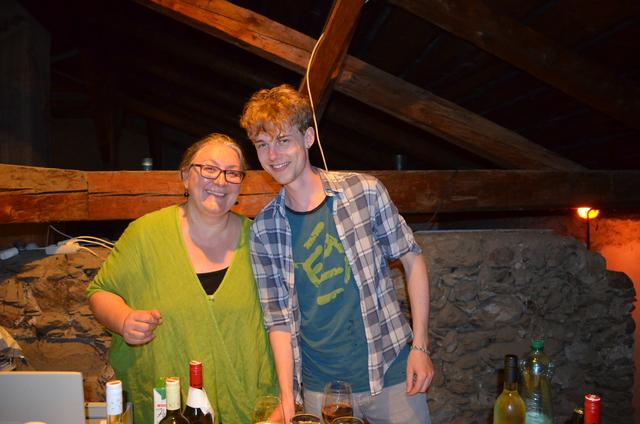 Pankratius-Mitarbeiter: Gabi Kari und Marian Feistritzer