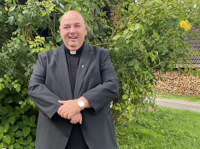 Pfarrer Franz Brei freut sich auf seine neue Gemeinde. | Foto: Anna Maria Kaufmann