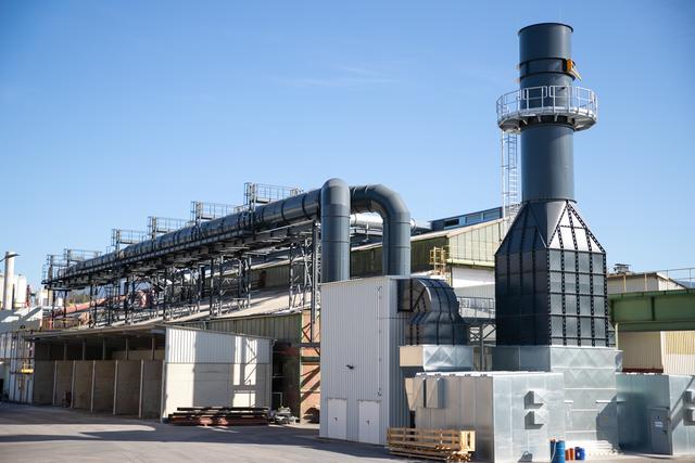 Die Hallenentstaubungsanlage am Gelände der TIAG in Althofen. | Foto: TIAG