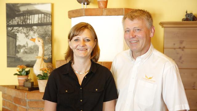 Brigitte und Alois Doblhamer vom Schnatterhof. | Foto: Steyer