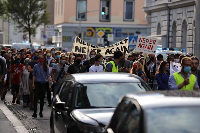 Hunderte Teilnehmer demonstrierten in Graz.