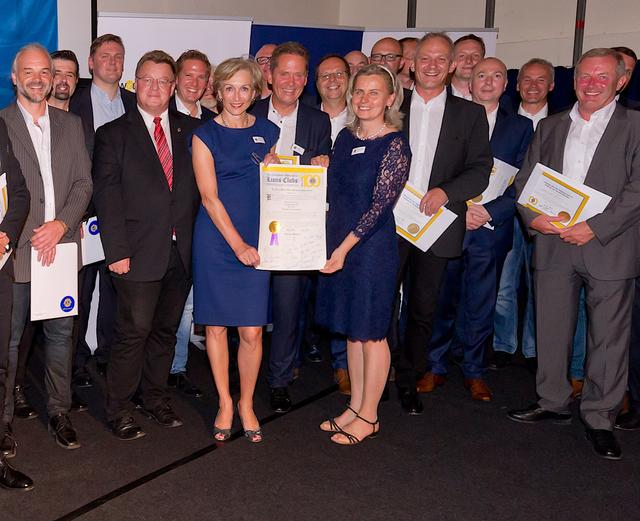 Der Lions Club Lichtenberg Gis mit Präsident Franz Steinberger (Bildmitte). | Foto: Lions Club Lichtenberg Gis