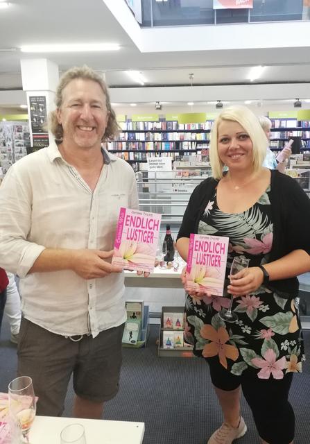 Norbert Lattner und Corinna Trichtl bei der Buchpräsentation