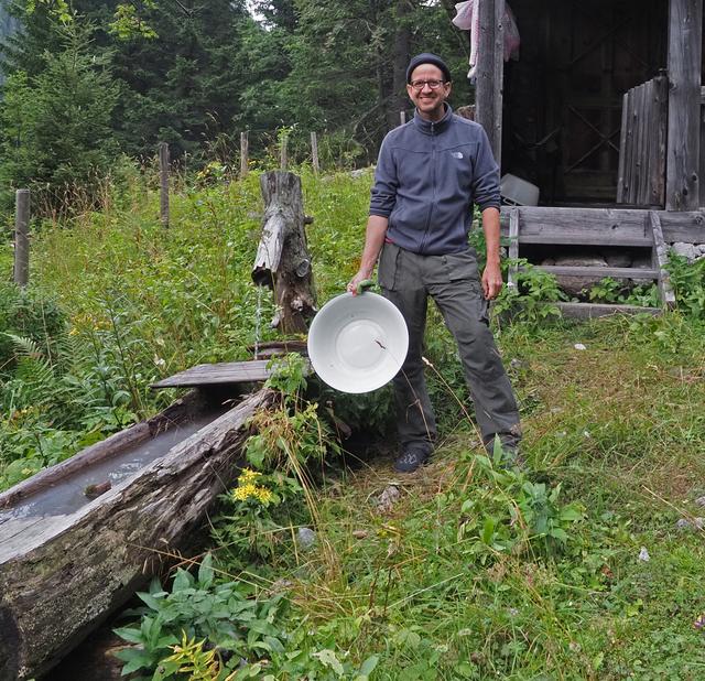 Leonhard F. Seidl lebt derzeit abgeschieden im Nationalpark Gesäuse.