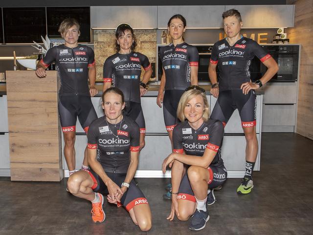 Das Grazer Damen-Radteam gibt jetzt wieder Gas. | Foto: Verena Kaiser