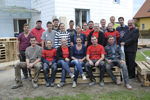Die Landjugend Böheimkirchen war mit ihrem Projekt 2017 erfolgreich. | Foto: Foto: privat 