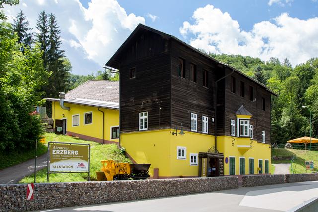 Abenteuer Erzberg, von der Talstation geht's zur Freilichtausstellung Oswaldirücken | Foto: zVg