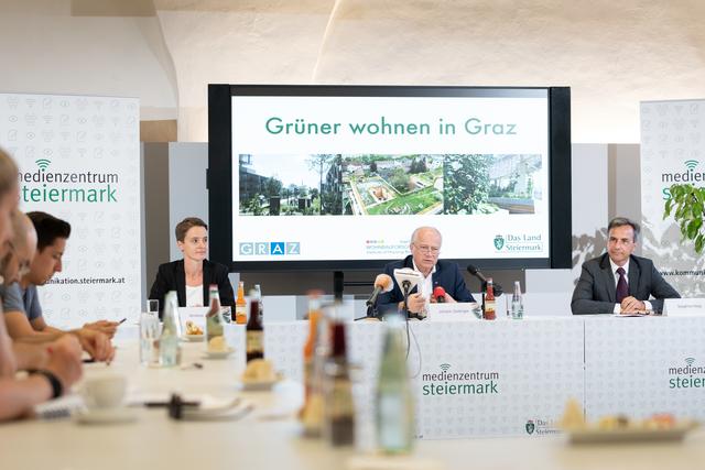Präsentation: Heute wurde im Medienzentrum Steiermark die Initiative vorgestellt. | Foto: Lebensressort/Streibl