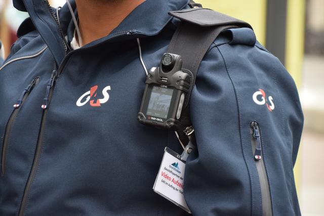 BodyCam im Einsatz der G4S für die Tirol Kliniken (Archivbild). | Foto: Stadtblatt