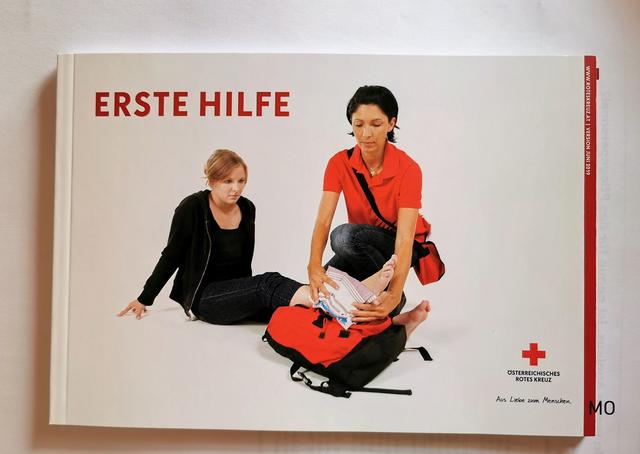 Erste Hilfe Fibel, Rotes Kreuz