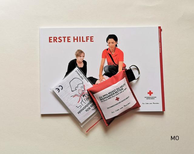 Erste Hilfe Beatmungsschutzmaske