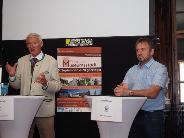 Die Väter des Projekts: Gerhard Niederhofer und Franz Ritzinger. | Foto: zVg
