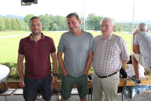 Hannes Wurzer, Roland und .... Schuster (von links) | Foto: Bernhard Teferle